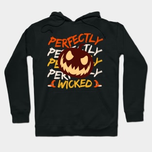 Perfectly Wicked Halloween Pumpkin Hoodie